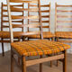 Set of 4 Scandinavian chairs from the 60s/70s.
