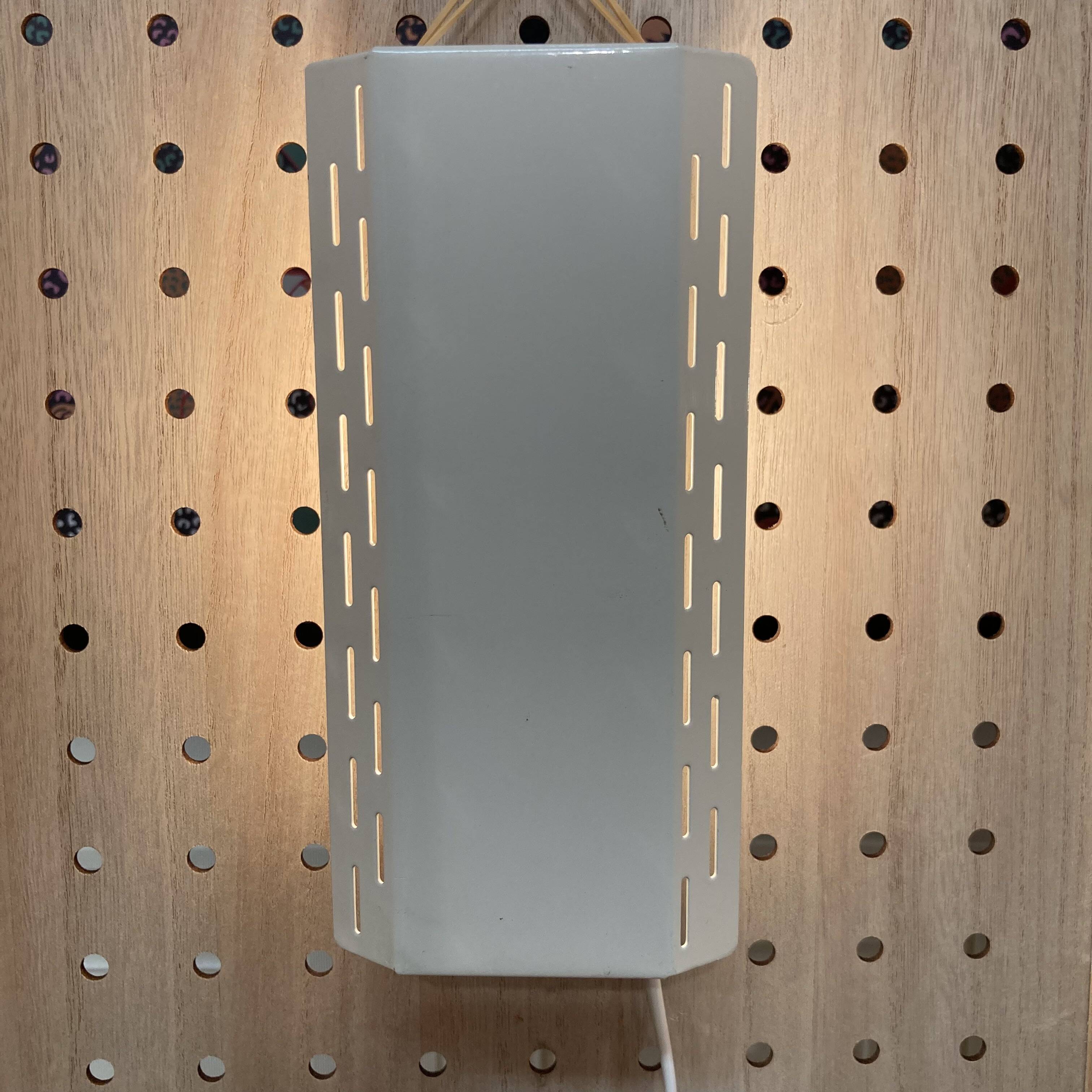 Paire d'appliques modulables design scandinave 1960.