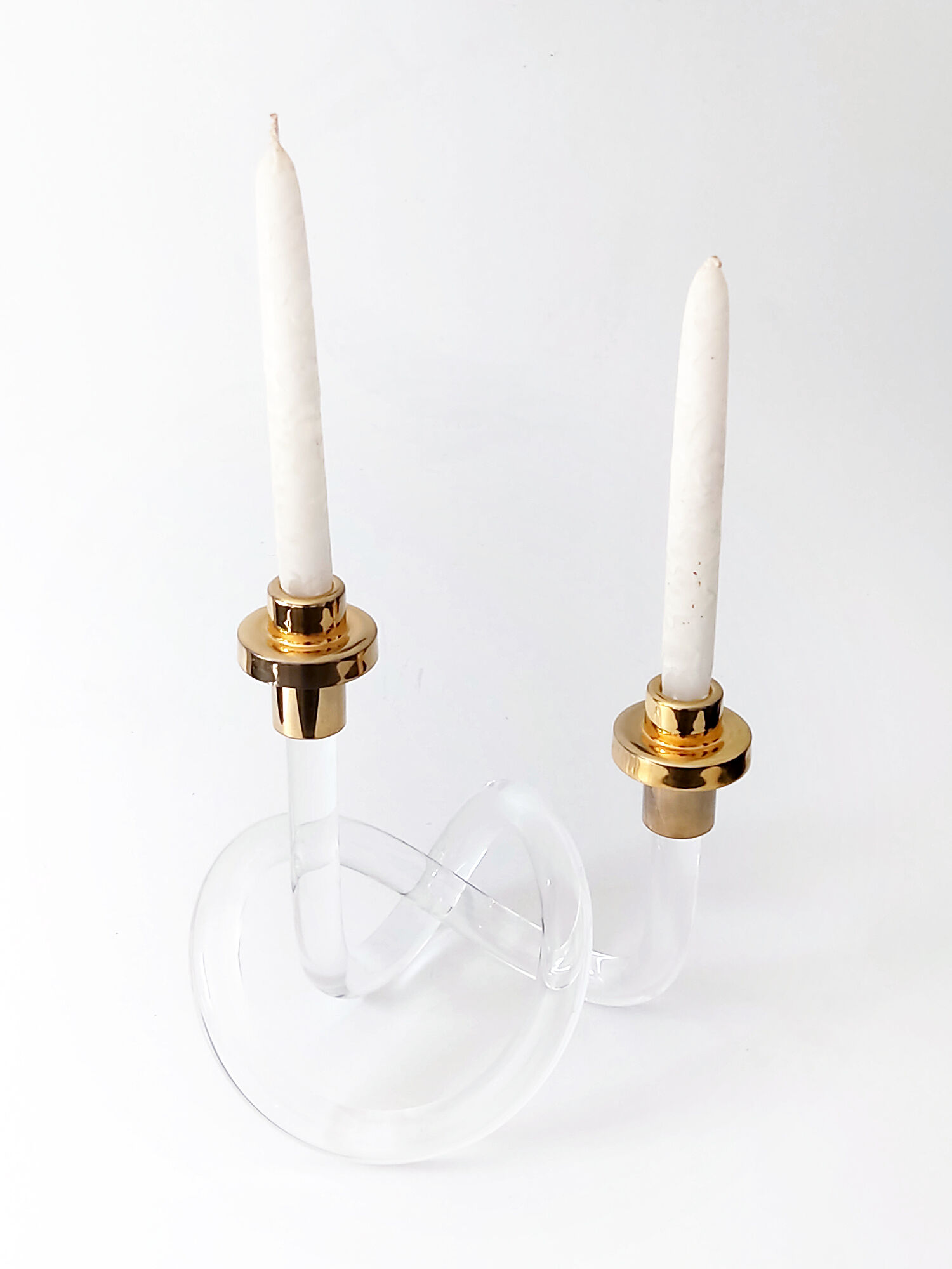 candlestick set & clock Dorothy C. Thorpe