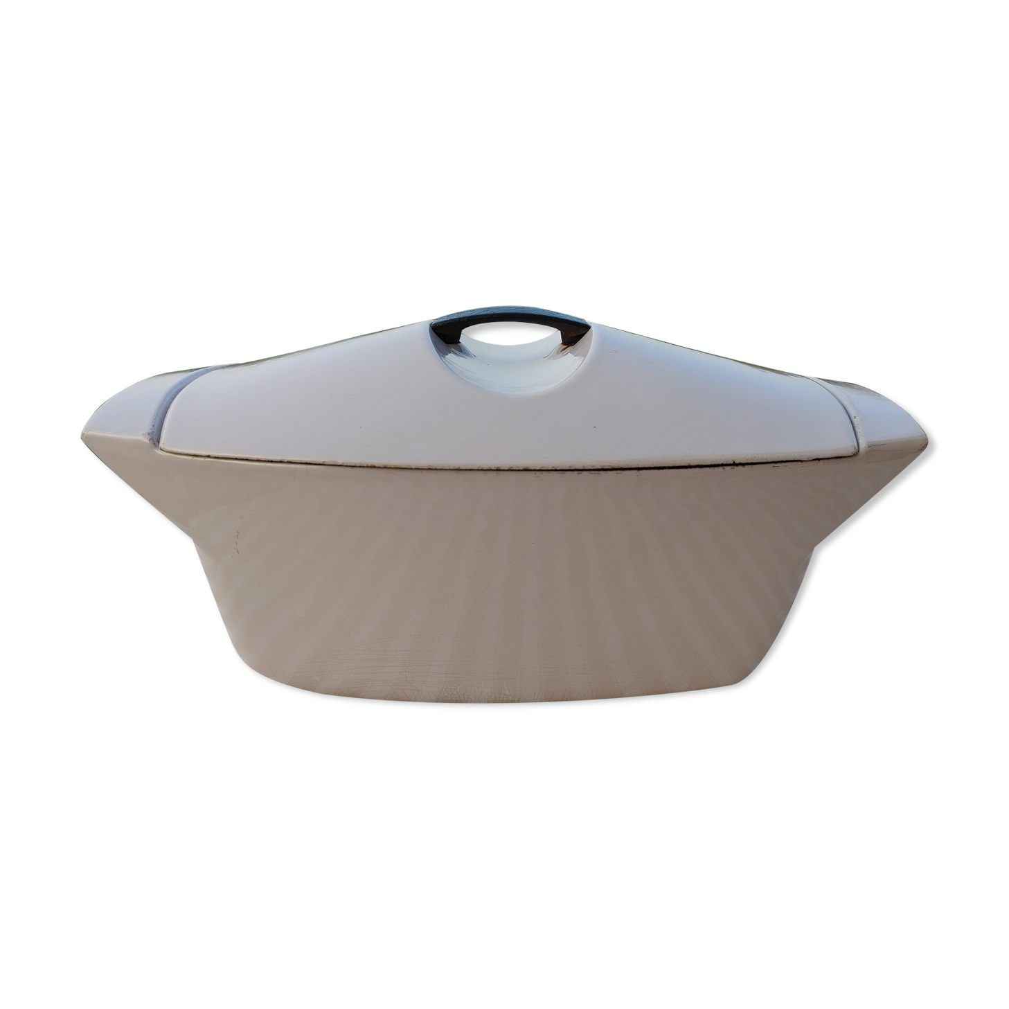 Cocotte Le Creuset 5.5 l Raymond Loewy vintage design 1970