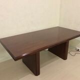 Mahogany/rosewood table