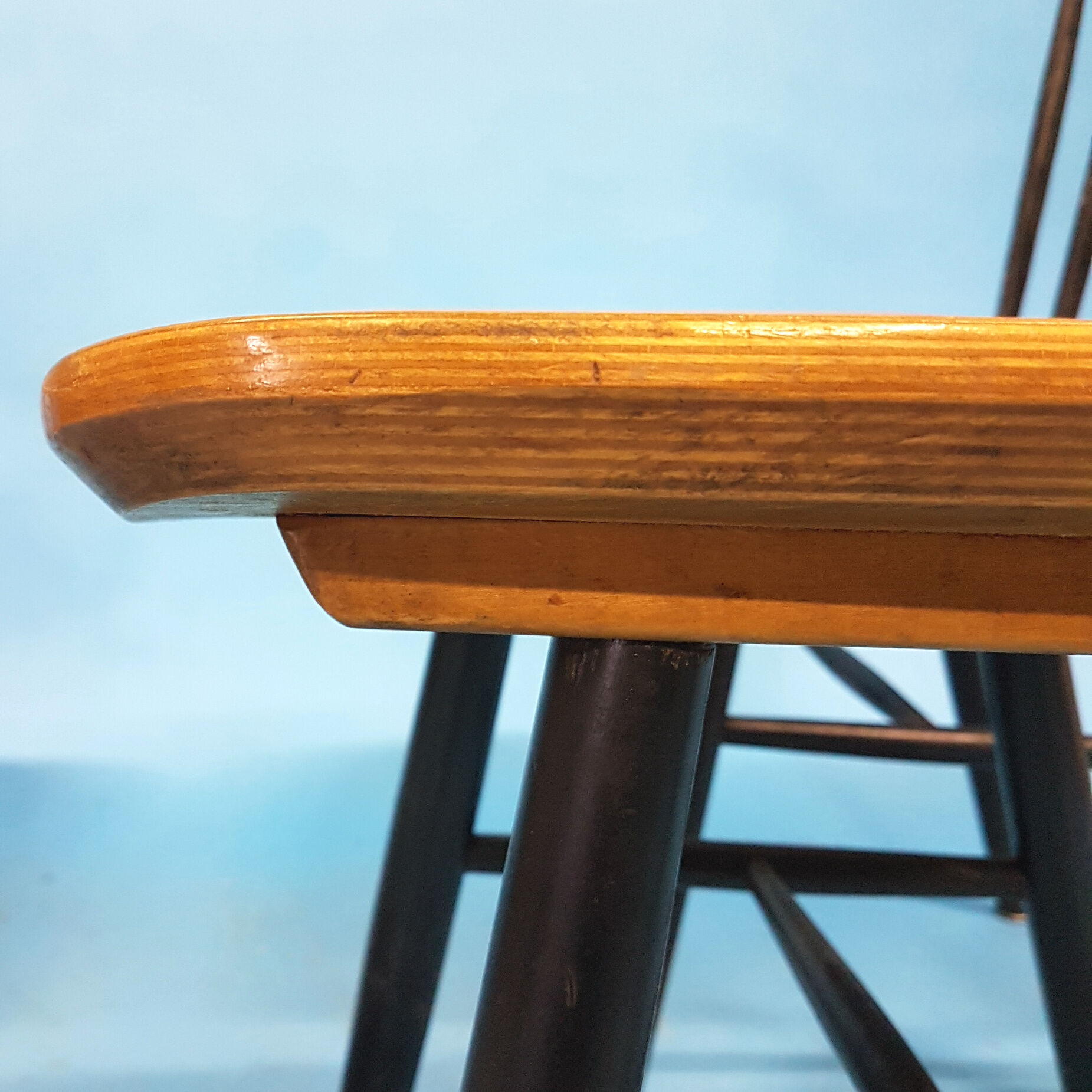 Lot de 4 chaises années 1960