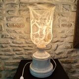“medicis” lamp in vintage alabaster 70