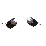 Pair of Osram eyeball magnetic minispot 41601 vintage mini spot