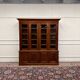 Classic English Bookcase with Glass Doors