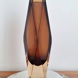 Sommerso Vase 1960s, atttibuted to Flavio Poli