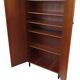 Vintage office bookcase shelf cabinet