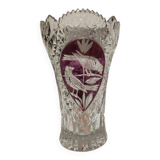 Crystal vase