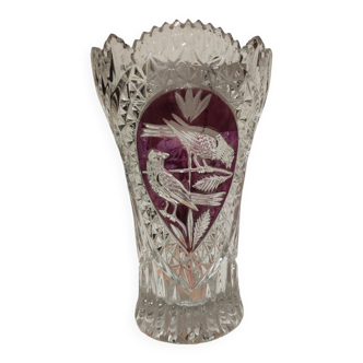 Crystal vase