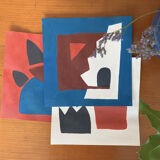 lot of three paintings