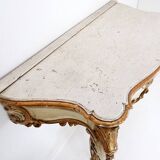 19th Century Italian Louis XVI Style Carved Wood console Planter