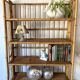 Etagère en bambou pliable années 60 -70