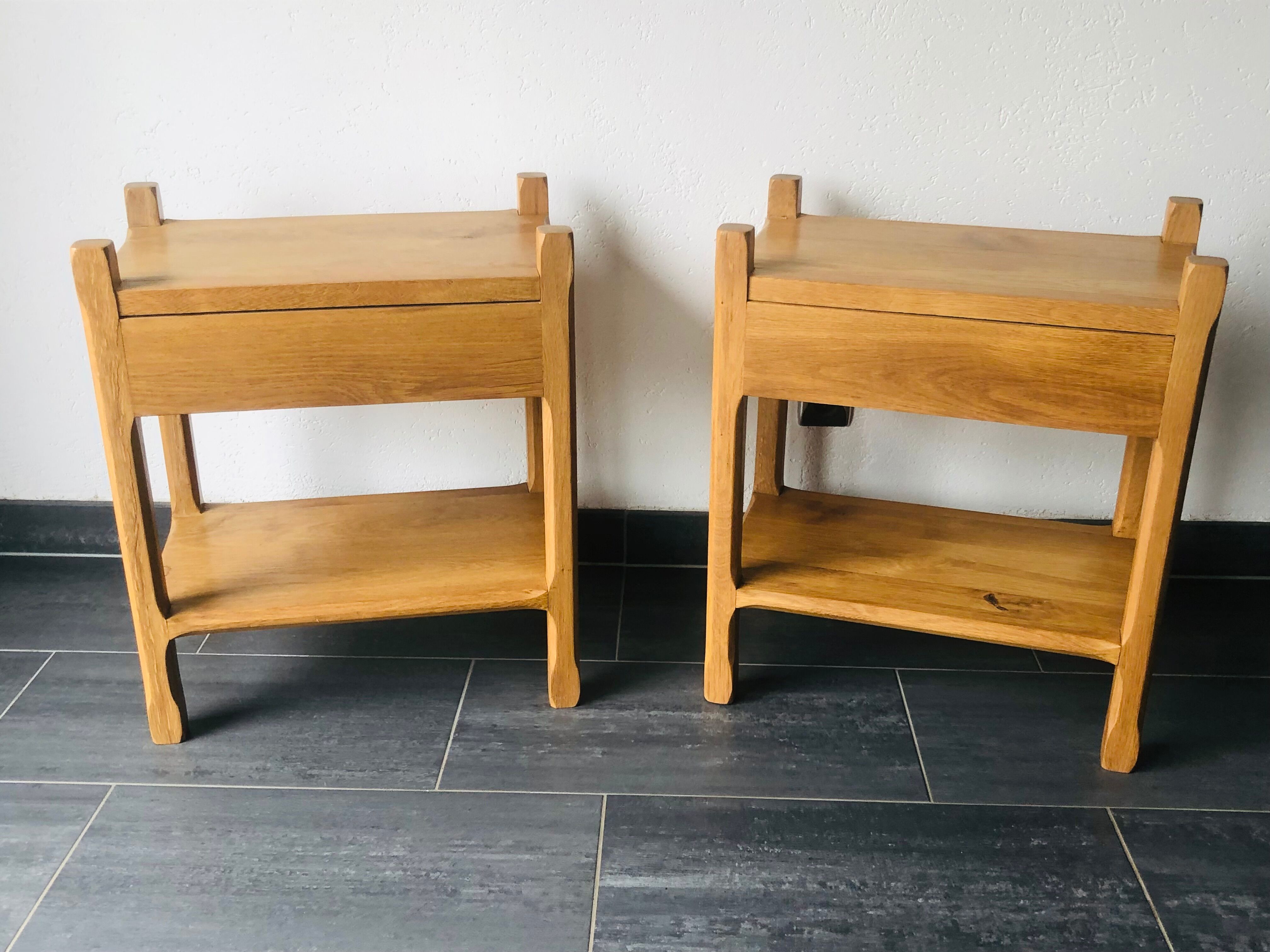 Brutalist bedside table