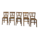 Set of 5 bistro chairs