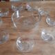 Saladier + 8 coupes en cristal