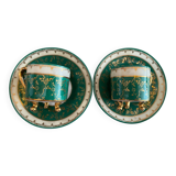 Deux tasses en porcelaine