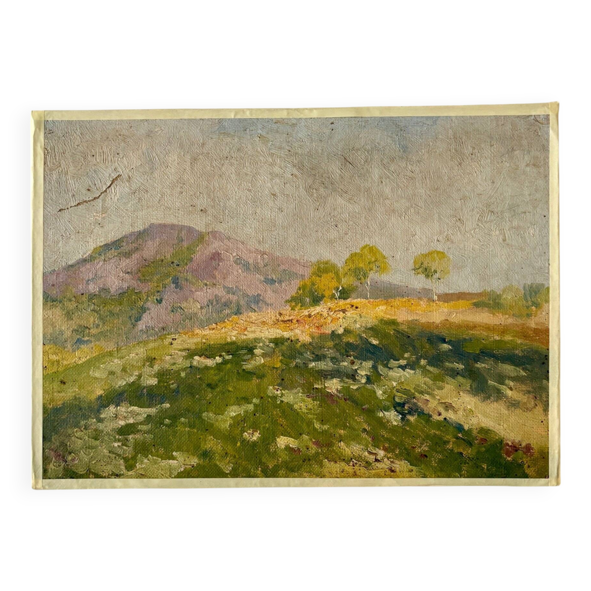 Oil painting on canvas "Mountain" No. 63