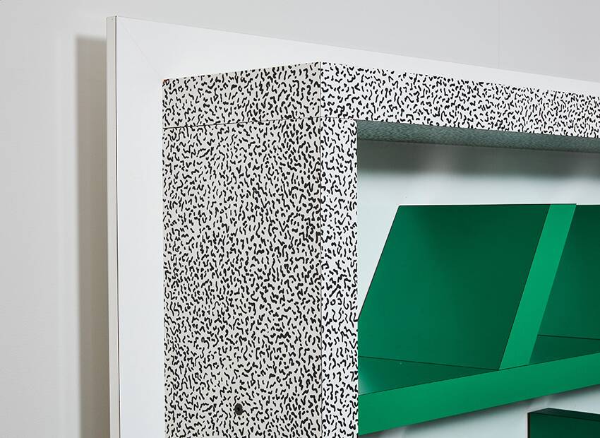 Ettore Sottsass Early Suvretta Bookcase for Memphis Milano 1981