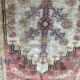 Tapis Kayseri turc vintage en soie et coton 106x61 cm