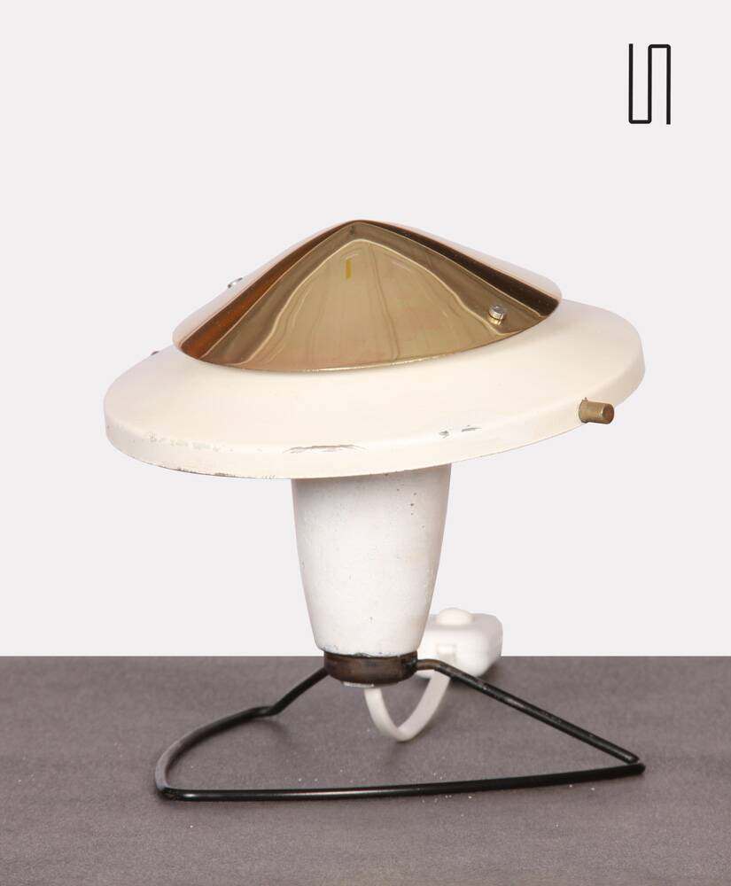 Small vintage lamp produced by Zukov around 1950