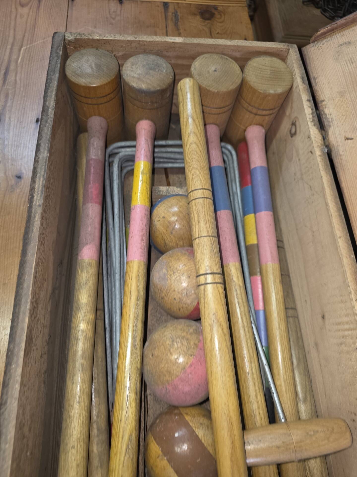 Ancient croquet game