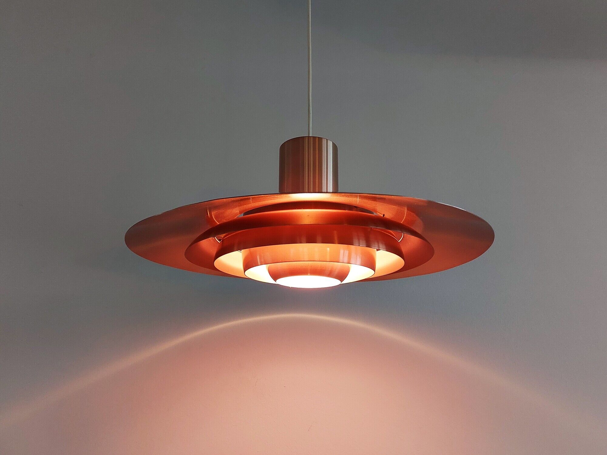 P376 pendant lamp by Jørgen Kastholm & Preben Fabricius for Nordisk Solar, Denmark 1960's