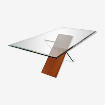 Théorème contemporary dining table by Luigi Gorgoni for Roche Bobois 1980s