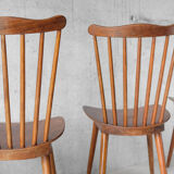 Set of 4 bistro chairs "Menuet" years 60/70