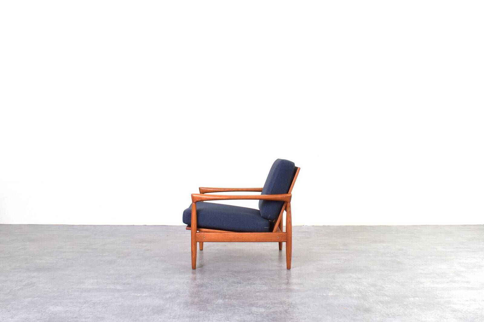 Mid-Century Oak Kolding Armchairs by Erik Wørts for IKEA, 1960s, Set of 2