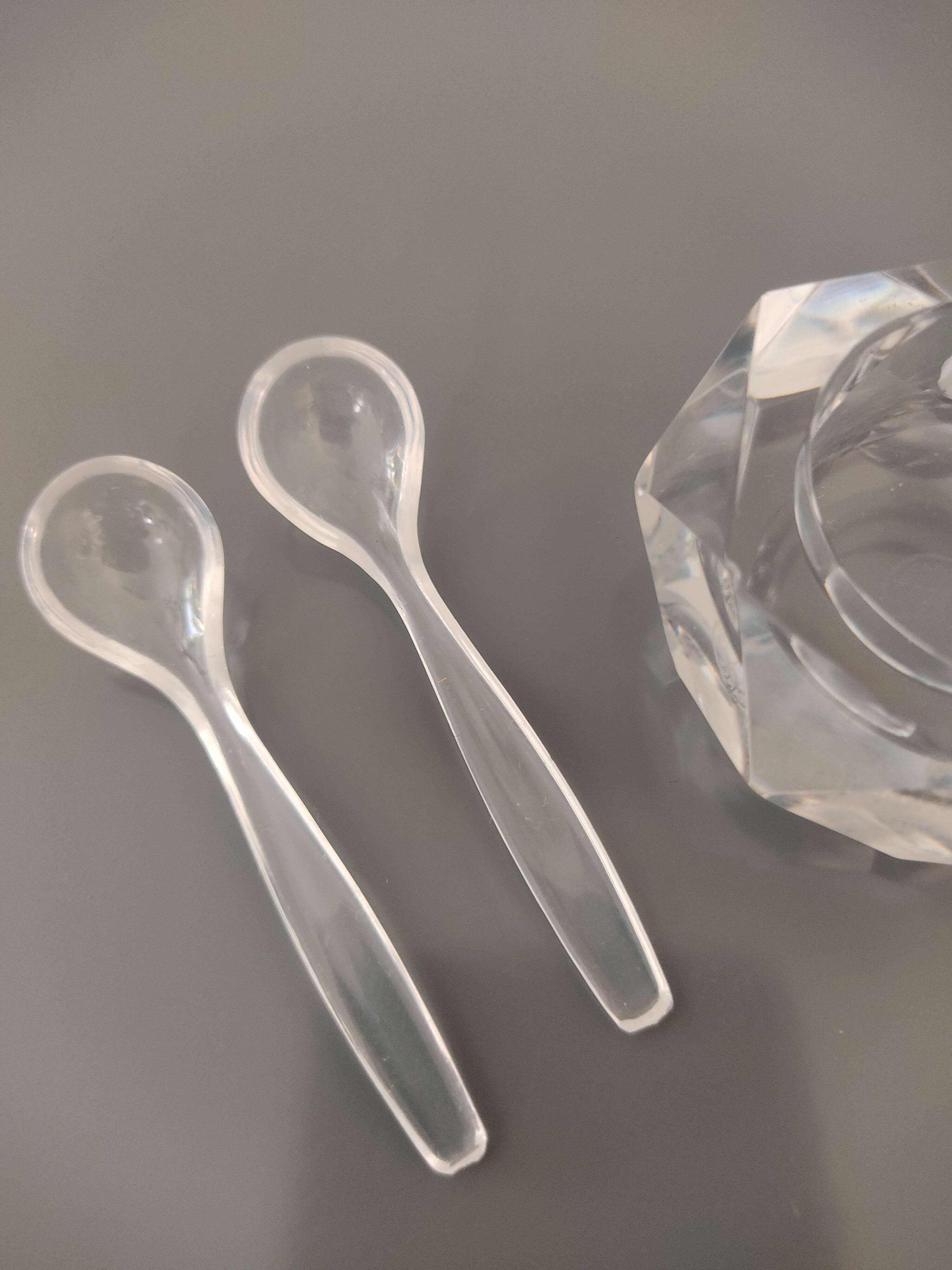 Salière cristal Baccarat vintage.