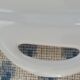 Presentation tray in blue and white Baudour porcelain