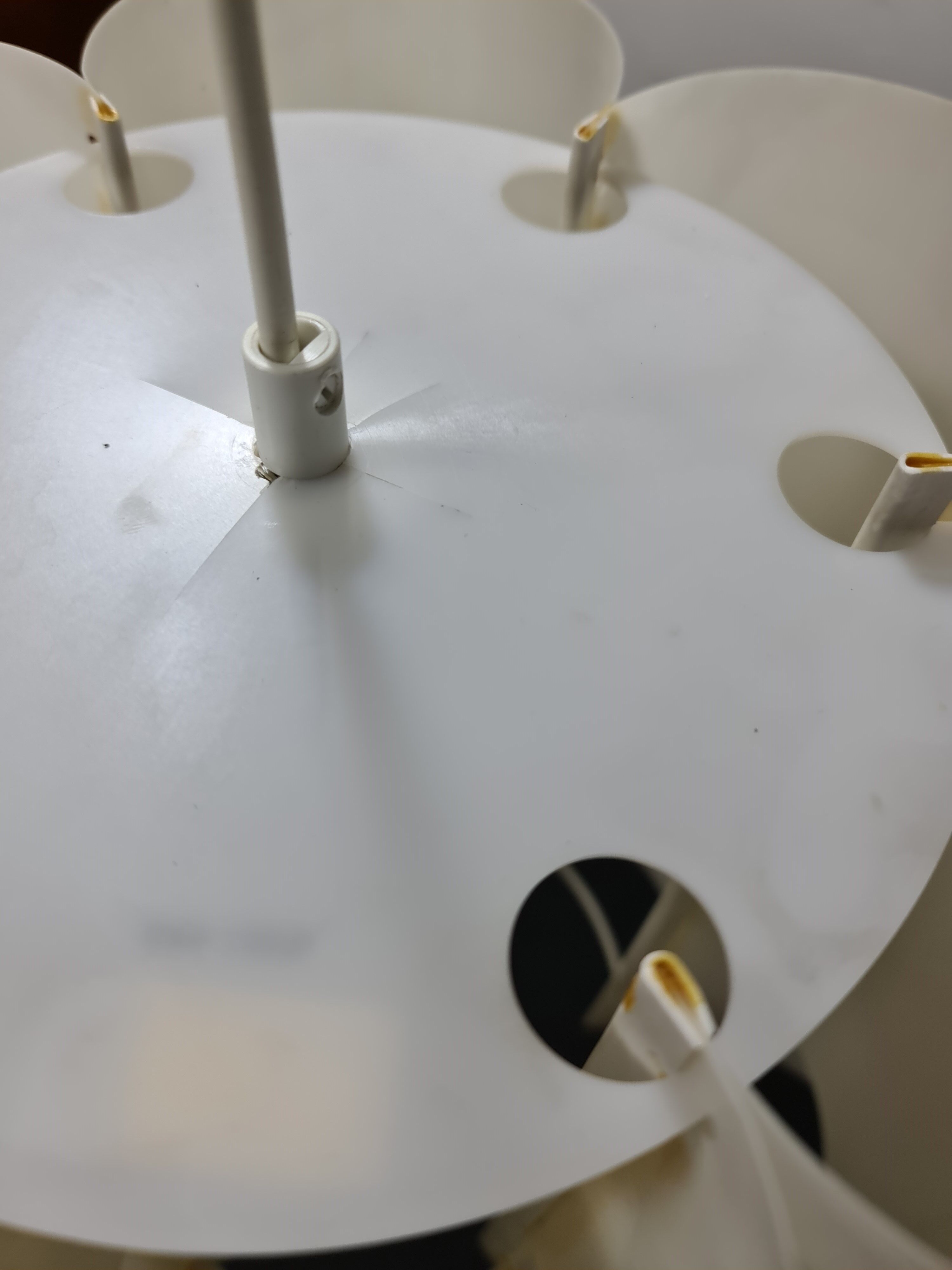 Vintage Swedish design pendant light by Scan Sweden