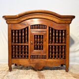 Panetière xviii, louis xv style walnut policeman's hat