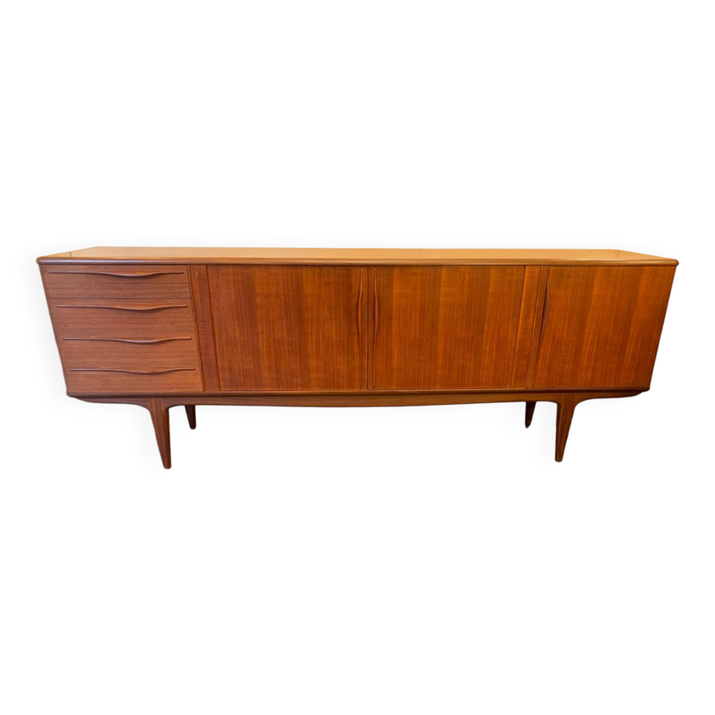 Enfilade en teck style scandinave années 60’ | Selency