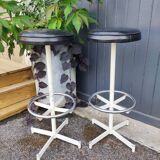Two beautiful vintage bar stools