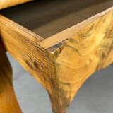 Table Louis XV noyer blond, début 19ème