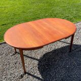 Vintage Danish Round Teak Table