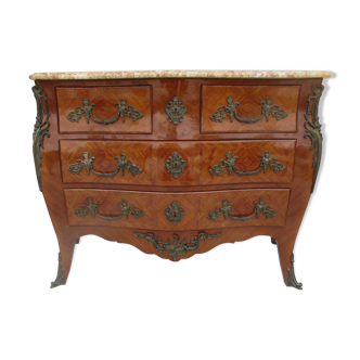 Dresser en marquetry style lLuis XV