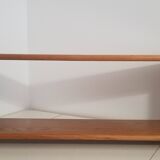 Solid elm shelves, vintage. Very good condition.