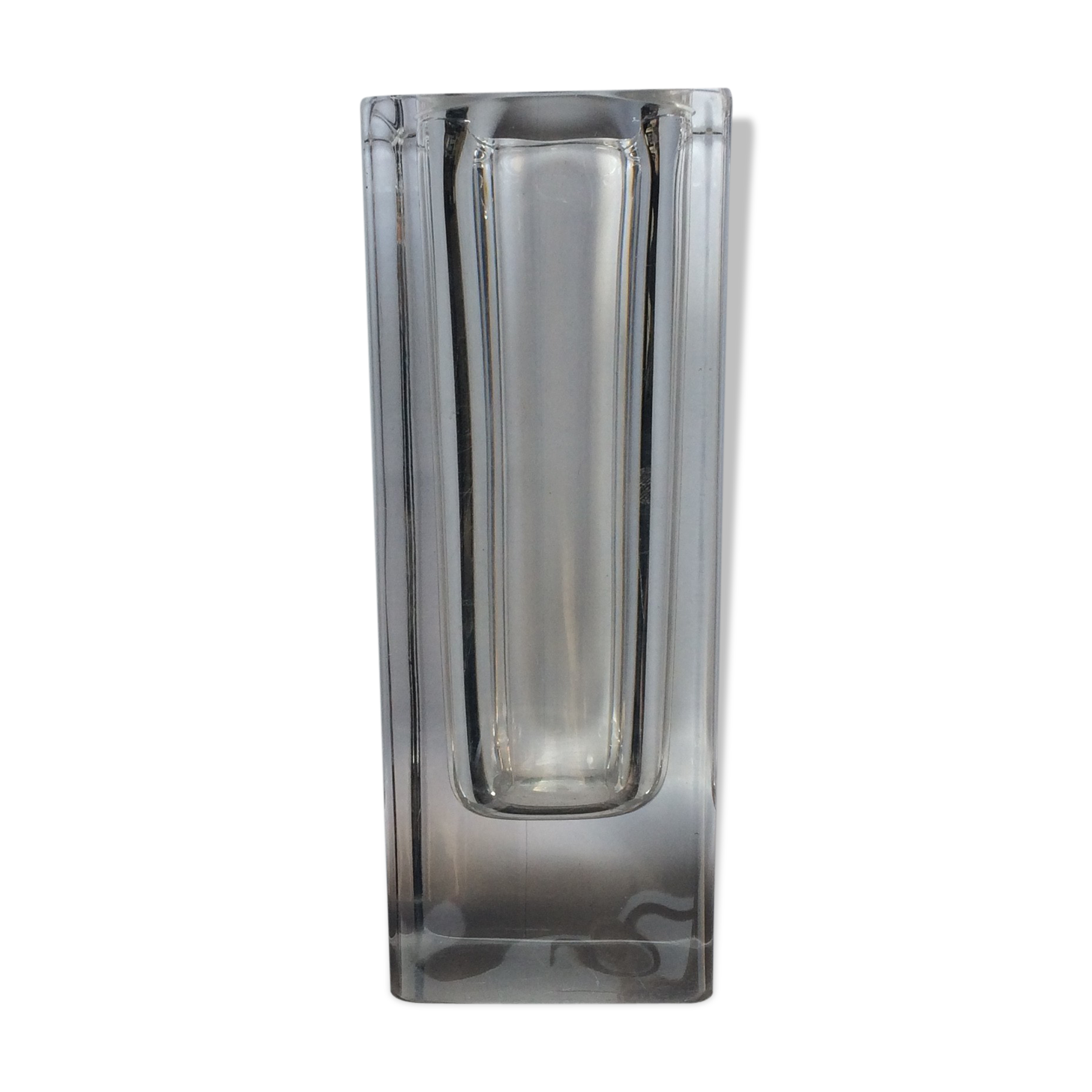 Crystal vase signed Sèvres france