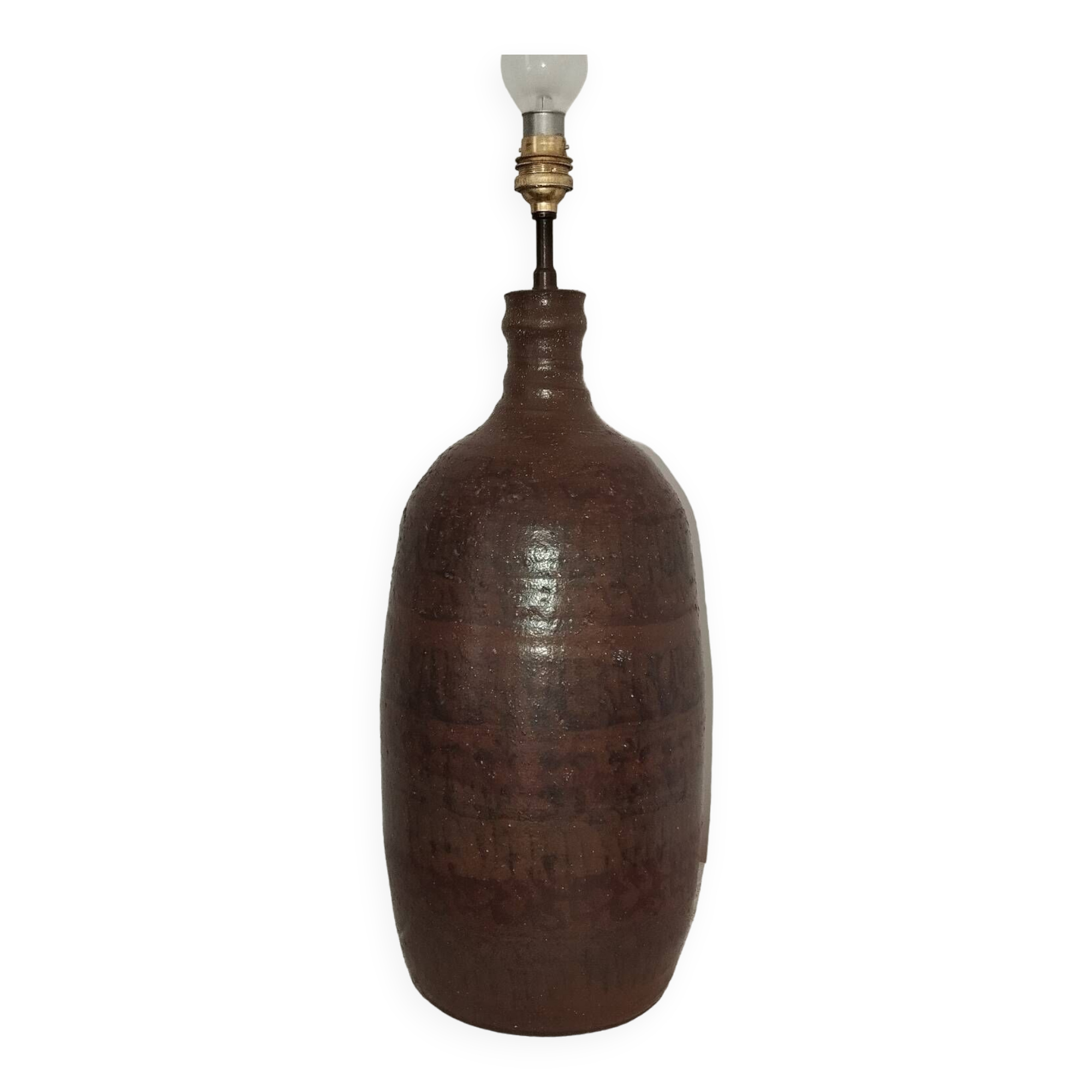 Volkoff Vallauris sandstone lamp 1950s