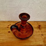 Saint Clement ceramic hand candle holder