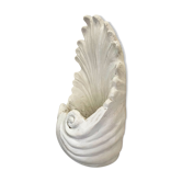 Art Deco shell wall lamp 49cm