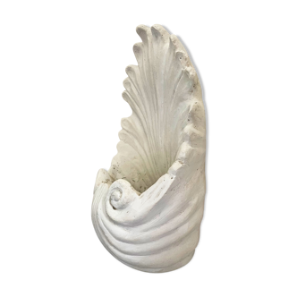 Art Deco shell wall lamp 49cm