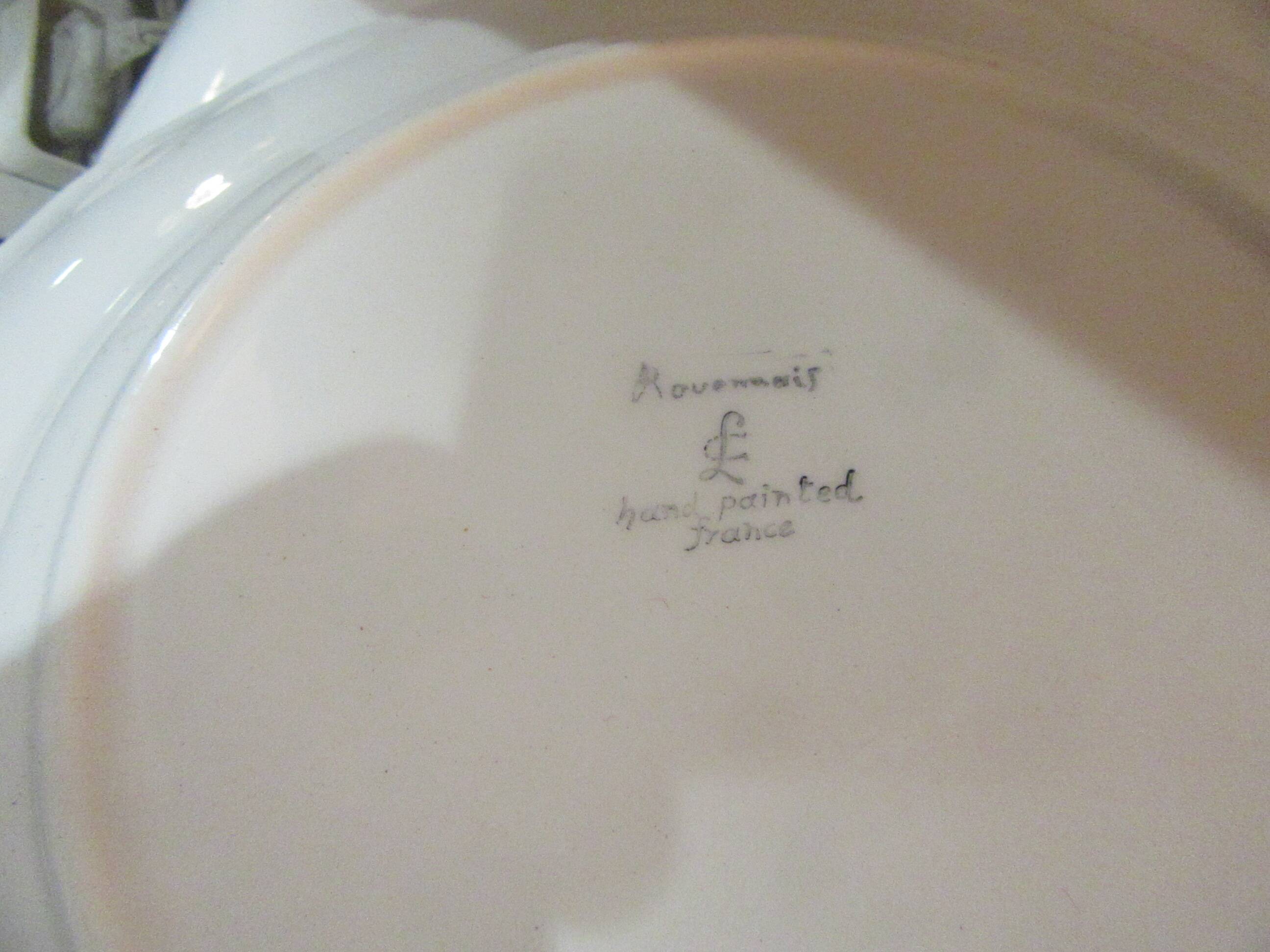 6 Lonchamps flat plates, Rouen model