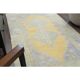 Vintage Turkish Oushak Handmade Wool Cotton Orange Area Rug 104x180