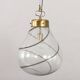 Italian mid-century Murano glass pendant lamp 1970s