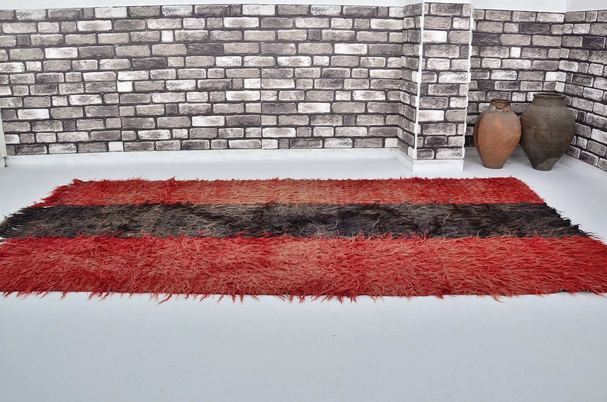 Vintage Turc Angora Wool Kilim sku 3064
