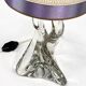 Val Saint Lambert crystal lamp
