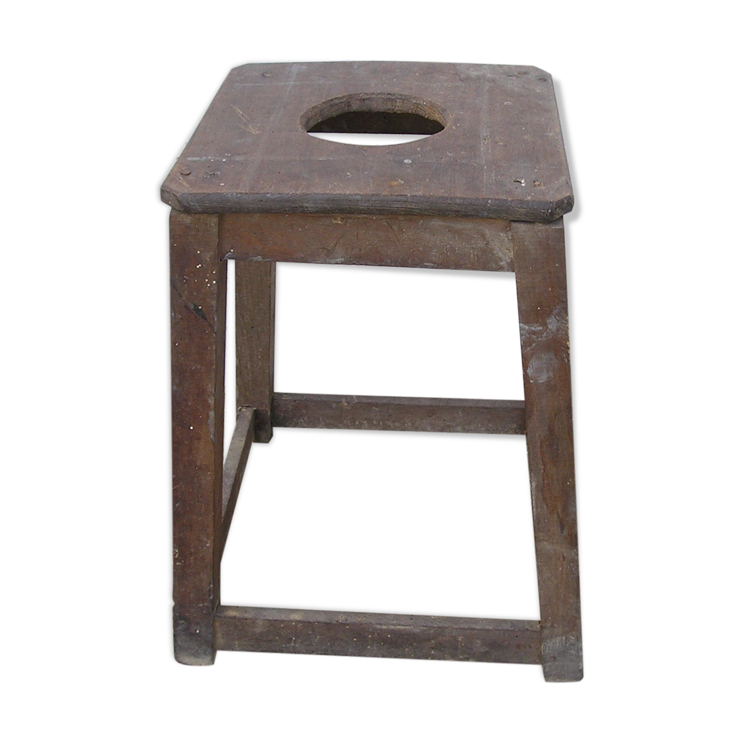 Old wooden stool